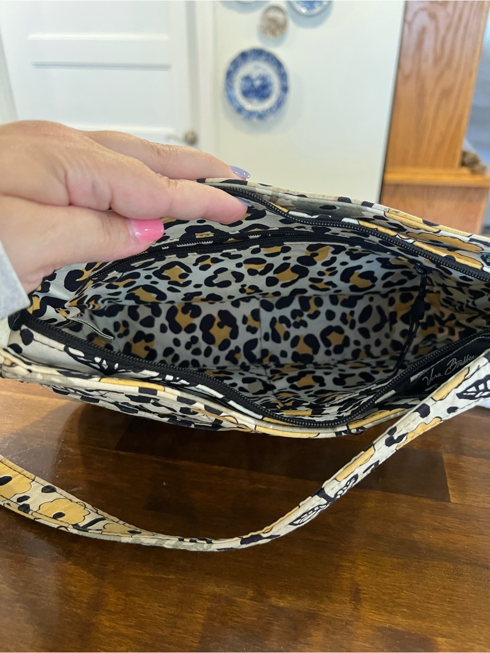 Vera Bradley Cassidy Shoulder Bag, Go Wild (retired) - Picture 4 of 7